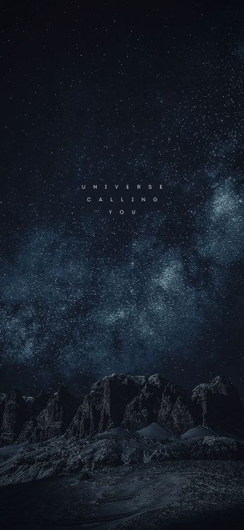 Обои Астрономия, космическое пространство, космос, вода, звезда в разрешении 1080x2340