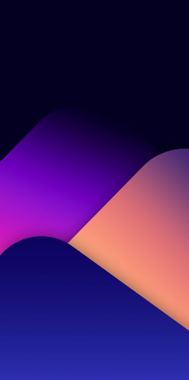 Обои красочность, пурпур, Фиолетовый, склон, пурпурный цвет в разрешении 1536x3073