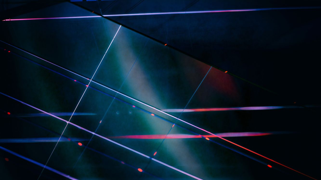 Обои абстрактное искусство, свет, линия, Визуальный эффект освещения, лазер в разрешении 2560x1440