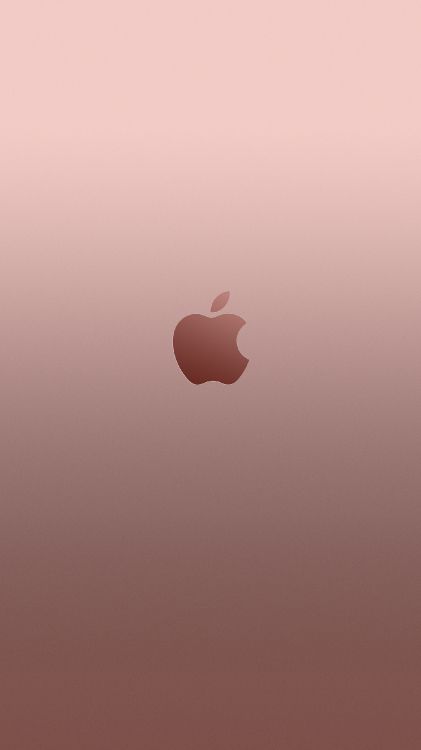 Обои apple, розовый, спокойный, сердце, иллюстрация в разрешении 1497x2662