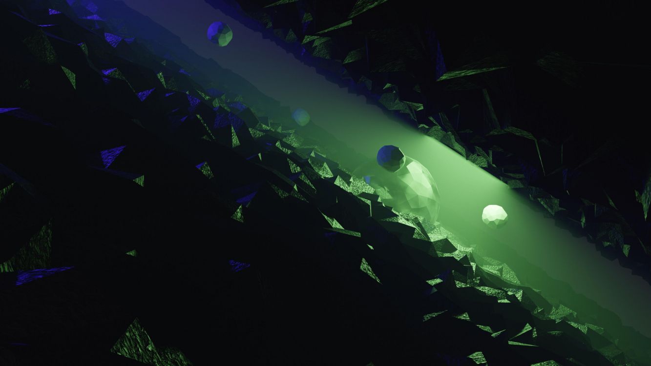 Обои свет, зеленый, атмосфера, космос, астрономический объект в разрешении 3840x2160