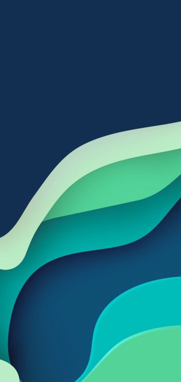 Обои ios, яблоко, андроид, склон, Аква в разрешении 970x2048