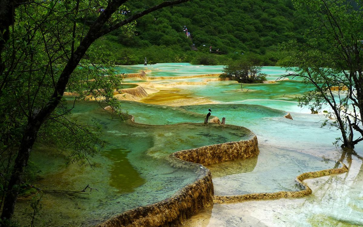 Обои природа, парк, природный парк, водоем, вода в разрешении 2880x1800