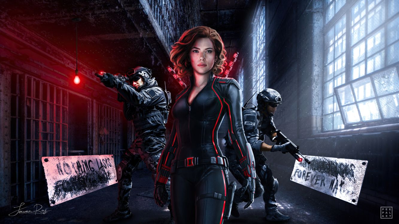 Обои Черная Вдова, Скарлетт Йоханссон, Мстители эра альтрона, наташа романофф, мультфильм в разрешении 3840x2160