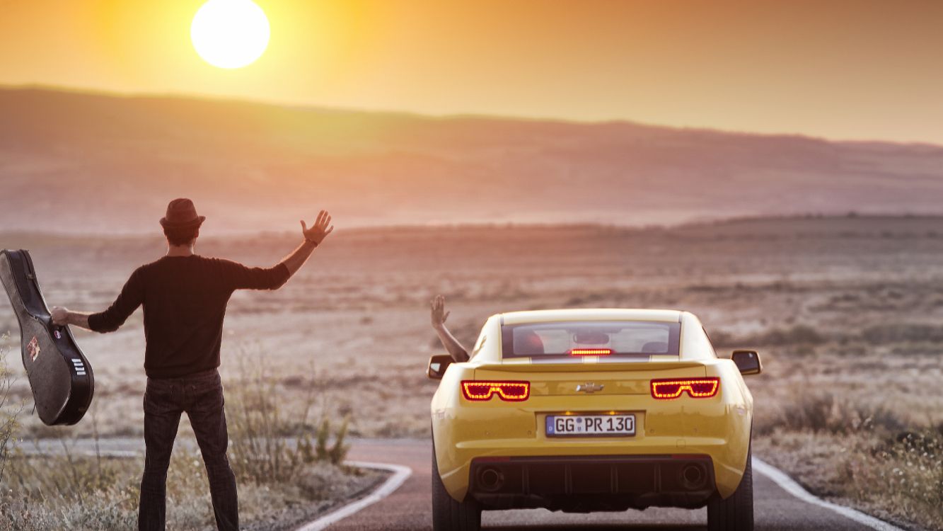 Обои утро, дорожное путешествие, пока в разрешении 5120x2880