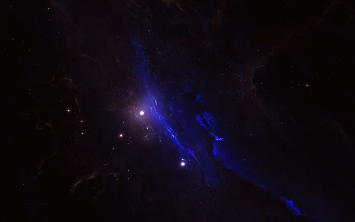 Обои туманность, астрономический объект, свет, темнота, атмосфера в разрешении 10000x6250