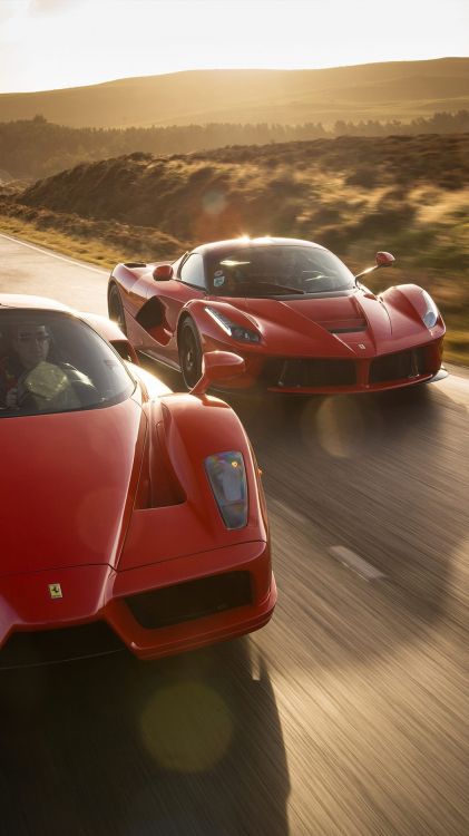 Обои гоночный автомобиль, laferrari, Феррари энзо, легковые автомобили, Ламборджини в разрешении 1080x1920