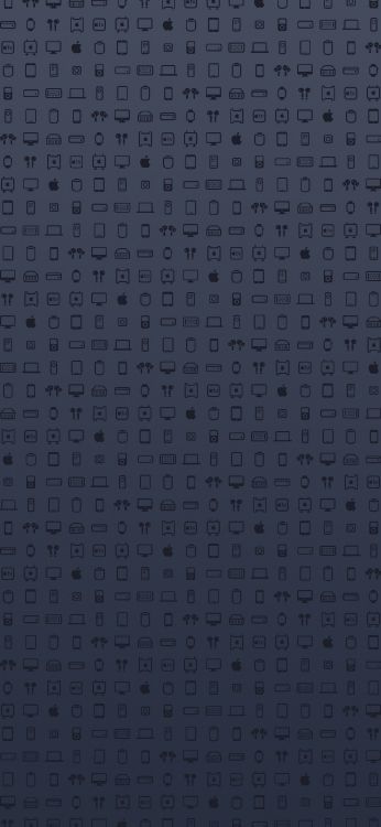 Обои узор, яблоко, ios, пурпур, электрик в разрешении 1170x2532