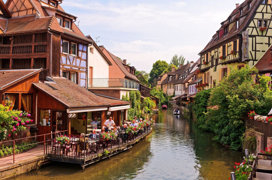 Обои улица, город, водный путь, жилье, туризм в разрешении 3200x2120