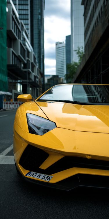 Обои ламборджини в здании, Ламборгини авентадор, Ламборджини, легковые автомобили, Феррари 458 в разрешении 2000x4000