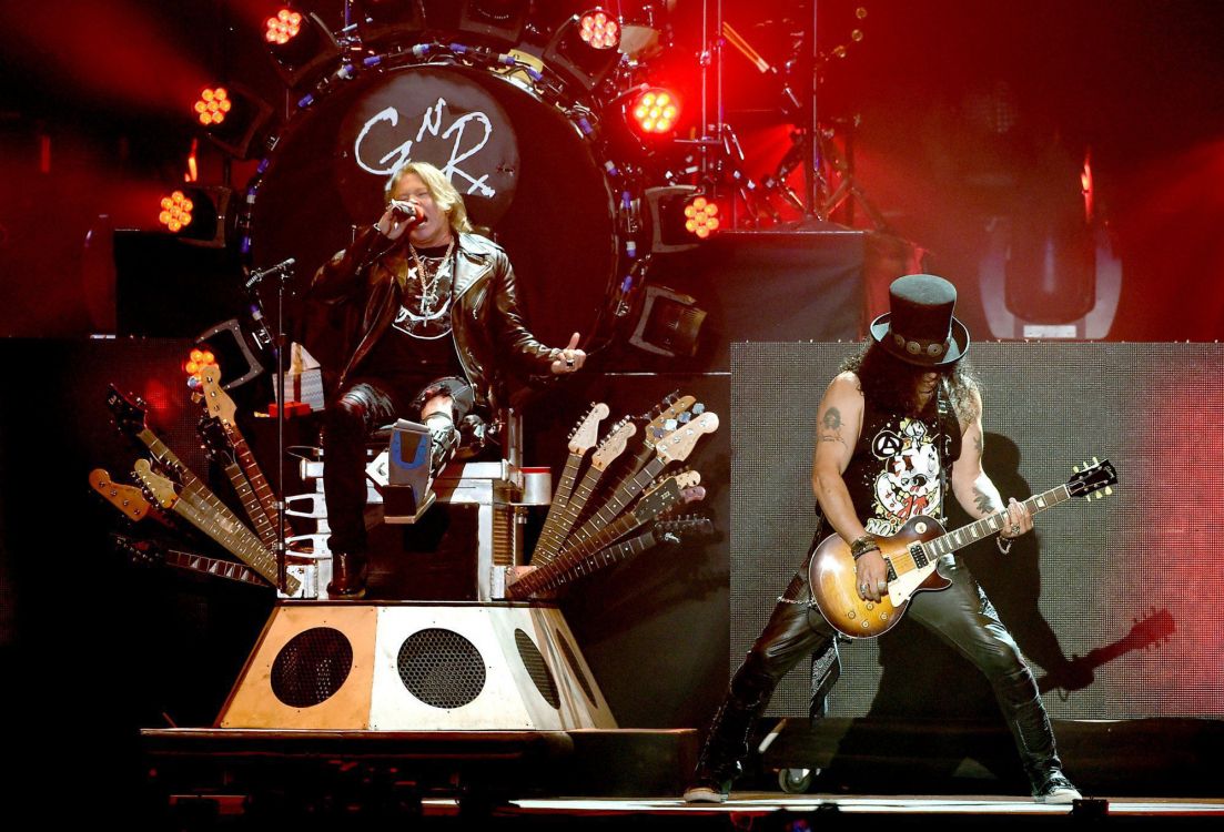Обои Guns N Roses, Not in This Lifetime Tour, Appetite for Destruction, Представление, развлечение в разрешении 2000x1359