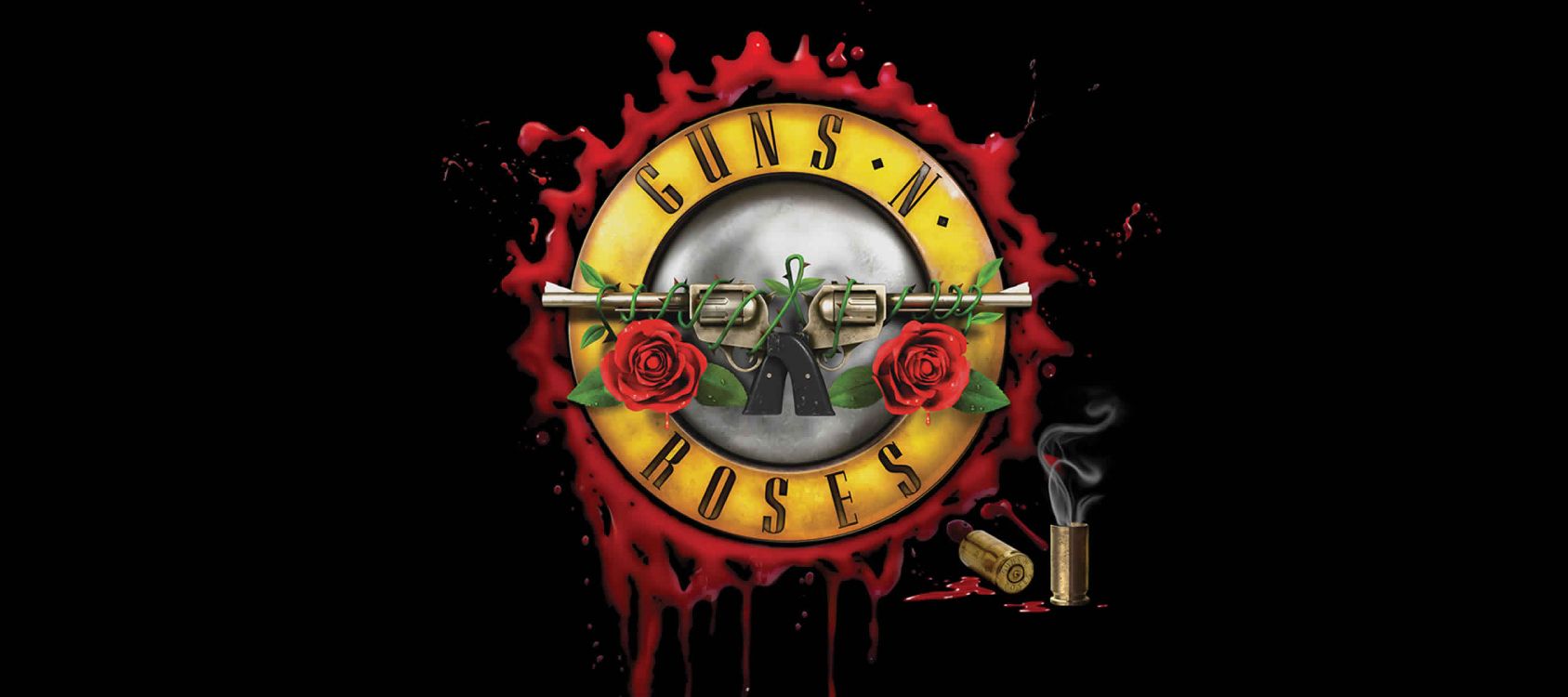 Обои Not in This Lifetime Tour, Guns N Roses, концерт, графический дизайн, иллюстрация в разрешении 2700x1200