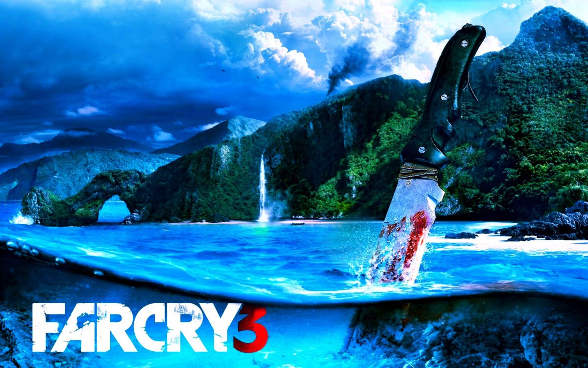Обои far cry 3, ubisoft, вода, природа, мир в разрешении 2880x1800