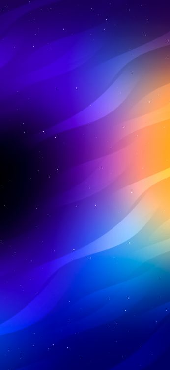 Обои атмосфера, красочность, пурпур, Фиолетовый, пурпурный цвет в разрешении 1284x2778