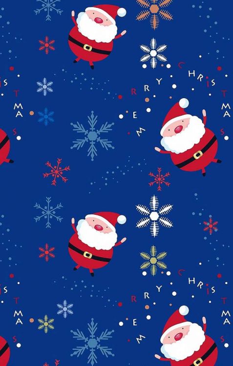 Обои веселый Рождество, Рождество, Санта-Клаус, белые, свет в разрешении 720x1130