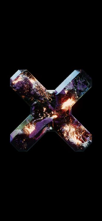 Обои крест, пурпур, Фиолетовый, лаванда, материальное свойство в разрешении 1080x2340