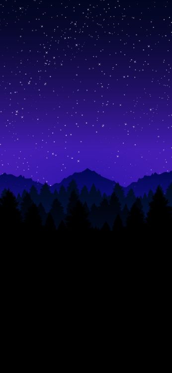 Обои саммит, атмосфера, гора, природный ландшафт, древесные растения в разрешении 2250x4872