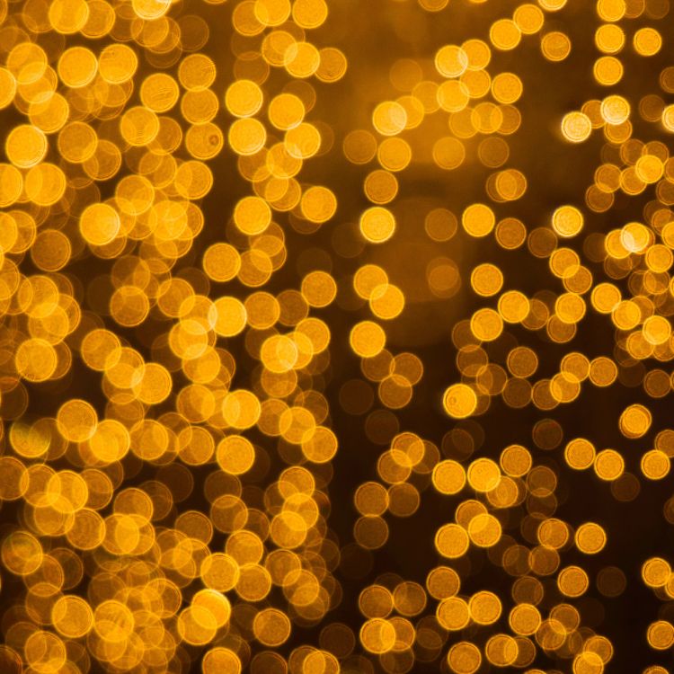 Обои желтый, Апельсин, узор, свет, круг в разрешении 2732x2732