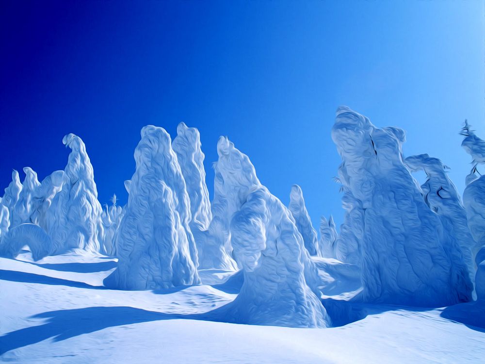 Обои снег, зима, полярные льды, лед, замораживание в разрешении 2560x1920