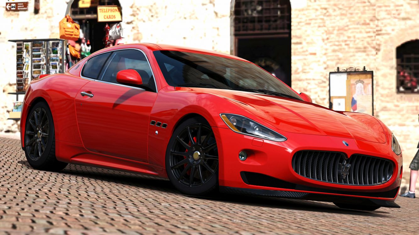 Обои Мазерати, спорткар, авто, maserati granturismo, суперкар в разрешении 3840x2160