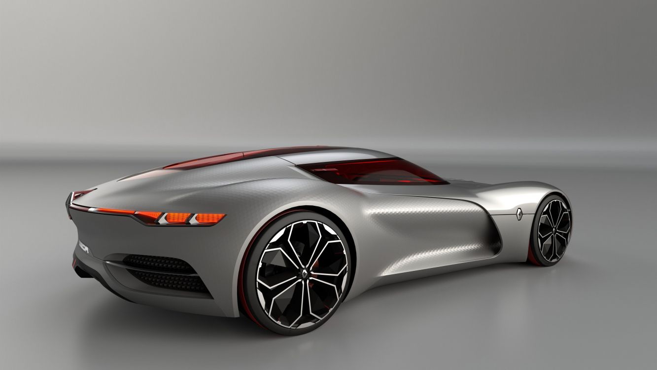 Обои Рено Трезор, Рено, авто, спорткар, автомобиль концепции в разрешении 3840x2160