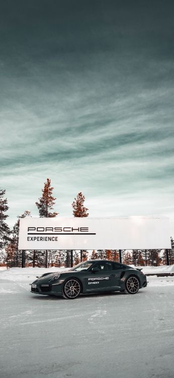 Обои Порше, легковые автомобили, спорткар, Порше 718 Кайман, Порше 911 в разрешении 1420x3073