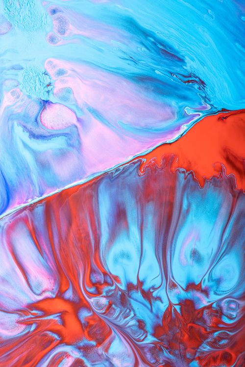 Обои вода, спотифай, пена и песок, художественная краска, синий в разрешении 4480x6720