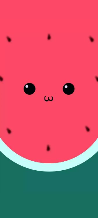 Обои Арбуз обыкновенный, розовый, материальное свойство, пурпурный цвет, круг в разрешении 1080x2400