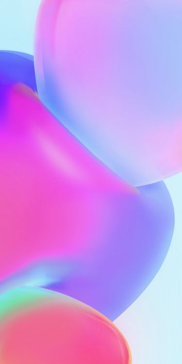 Обои свет, Фиолетовый, красочность, пурпур, розовый в разрешении 1080x2160