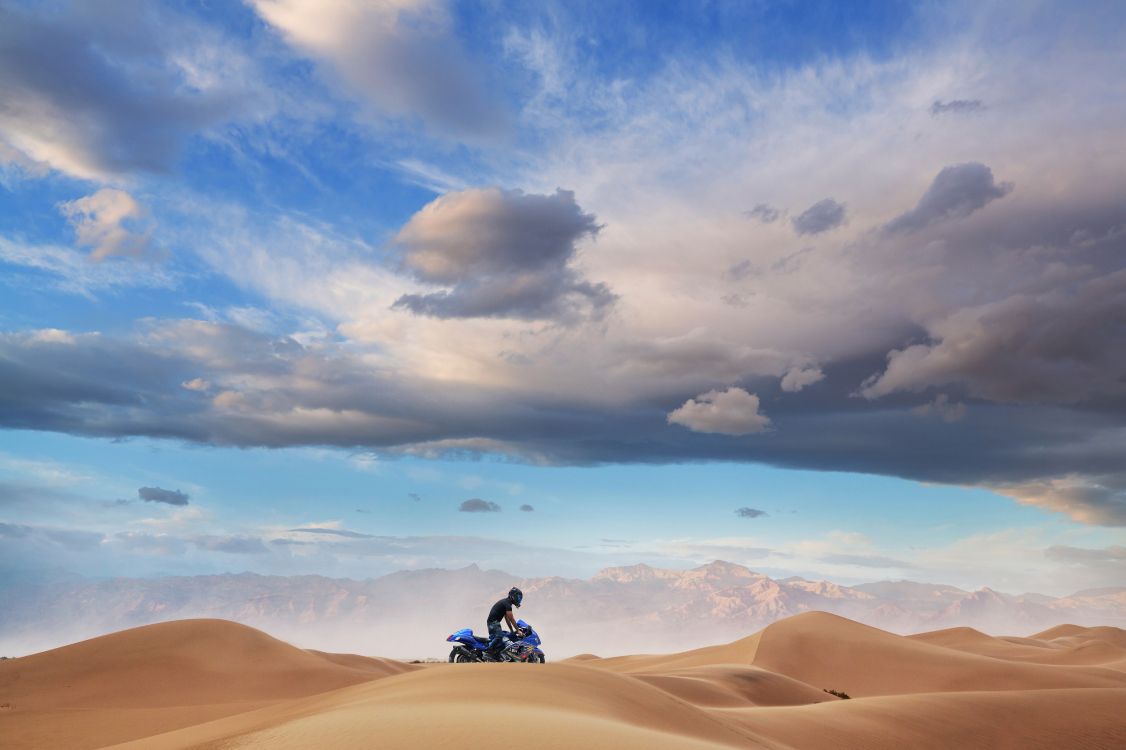Обои пустыня, окружающая среда, песок, эолийские рельефы, эрг в разрешении 5600x3728
