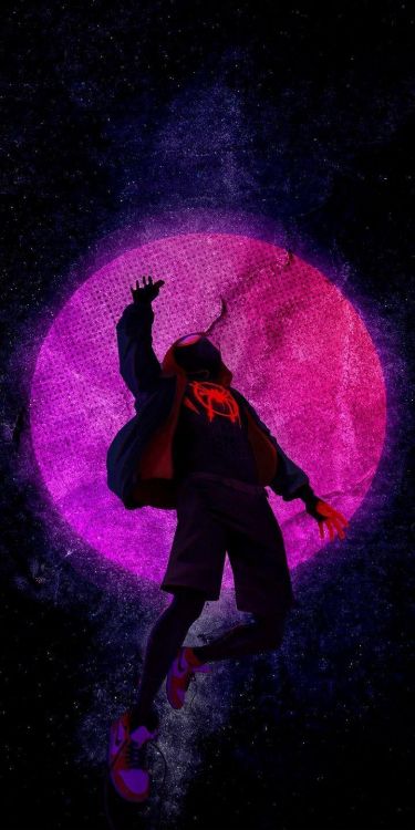 Обои амолед, пурпур, растение, арт, Фиолетовый в разрешении 720x1440