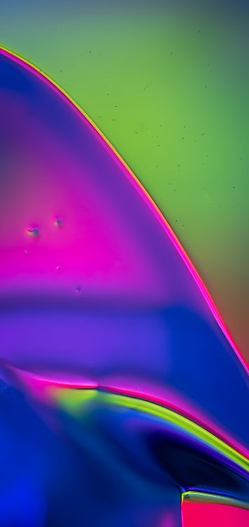 Обои треугольник, графический дизайн, красочность, жидкий, пурпур в разрешении 1422x3000