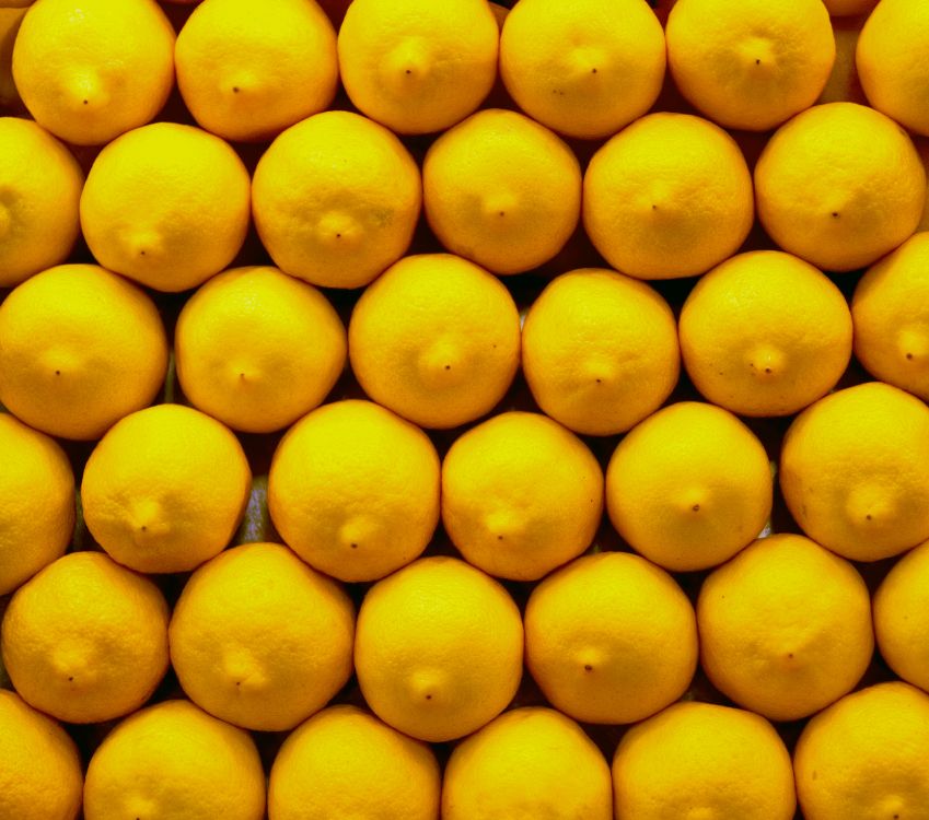 Обои лимон, фрукты, желтый, цитрус, природные продукты в разрешении 3364x2970