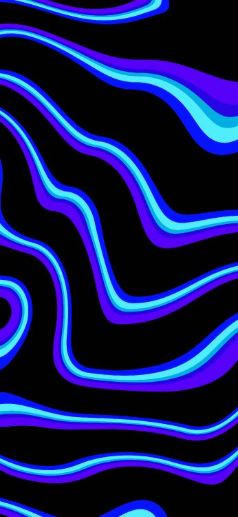 Обои электрик, Фиолетовый, графический дизайн, синий, свет в разрешении 2410x5218