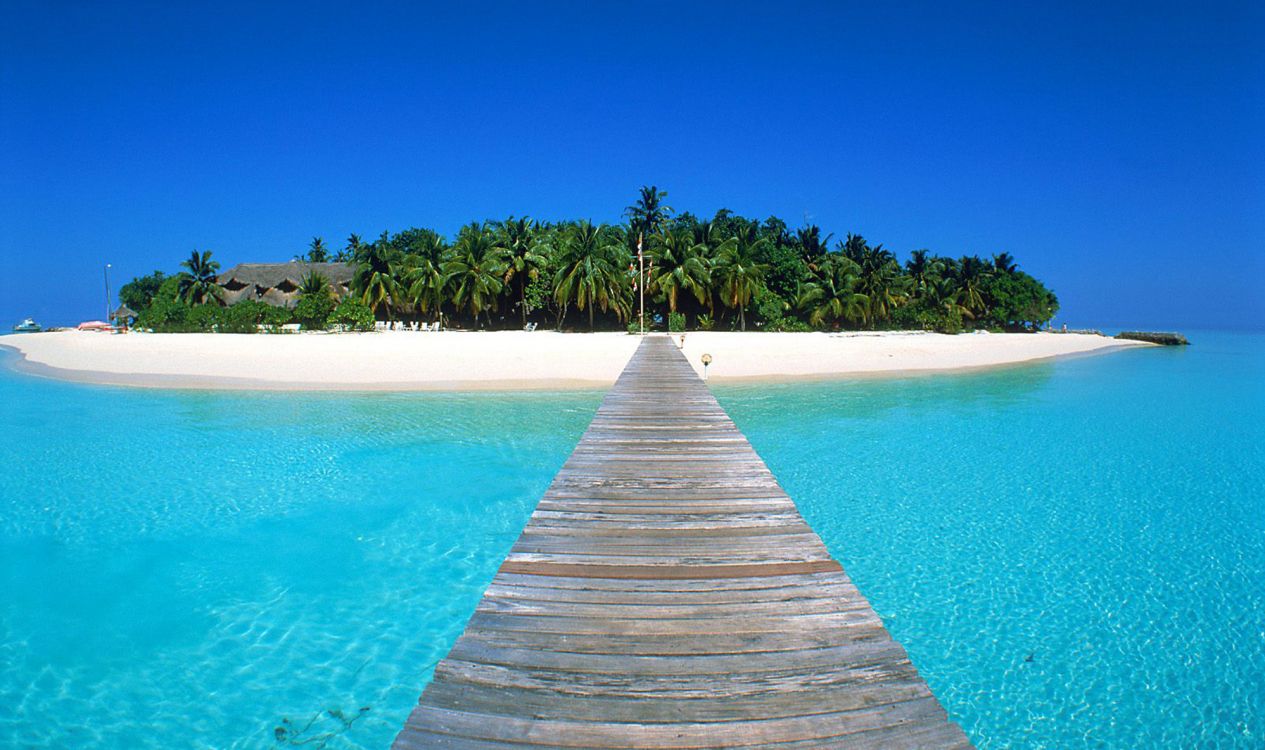 Обои мир, местоположение, Остров, море, тропическая зона в разрешении 1998x1184