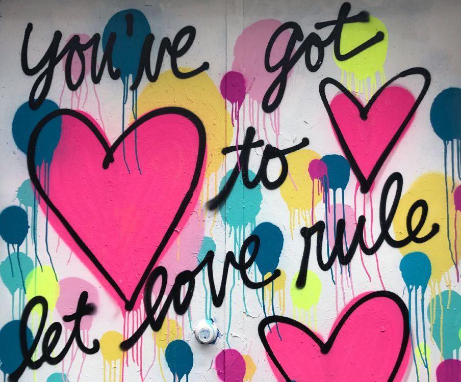 Обои граффити, рисование, уличное искусство, графический дизайн, текст в разрешении 2900x2404