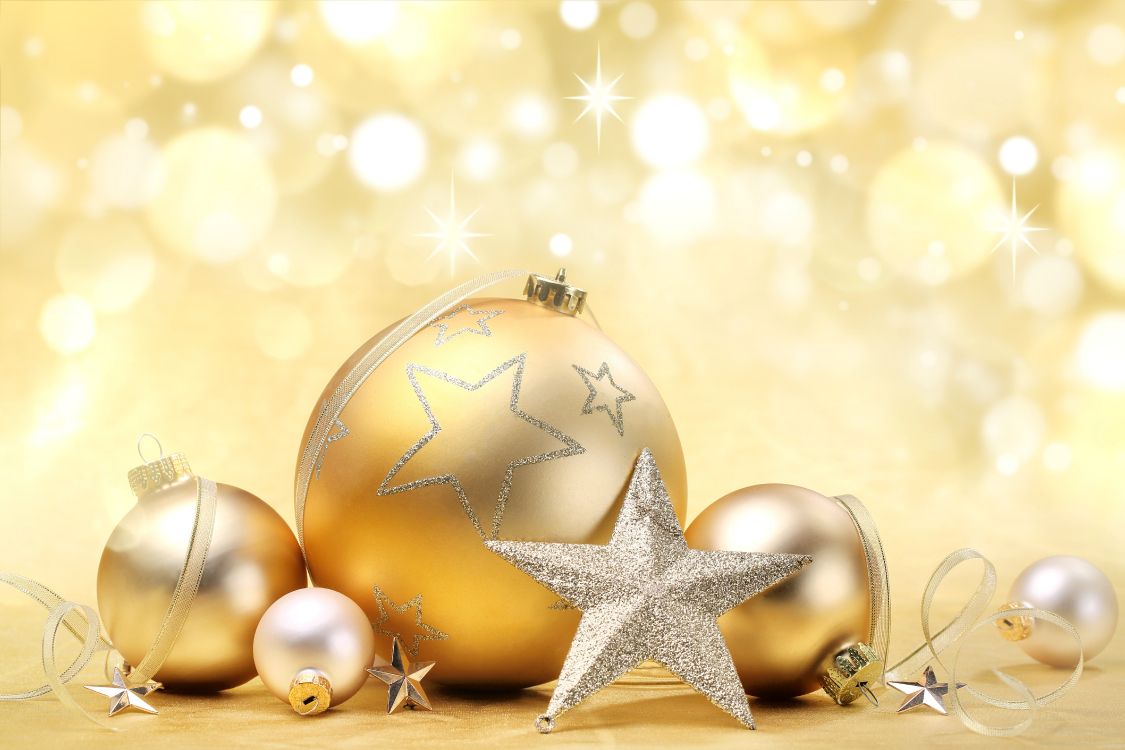 Обои Рождественский день, Новый год, рождественский орнамент, праздник, Рождественские украшения в разрешении 5760x3840
