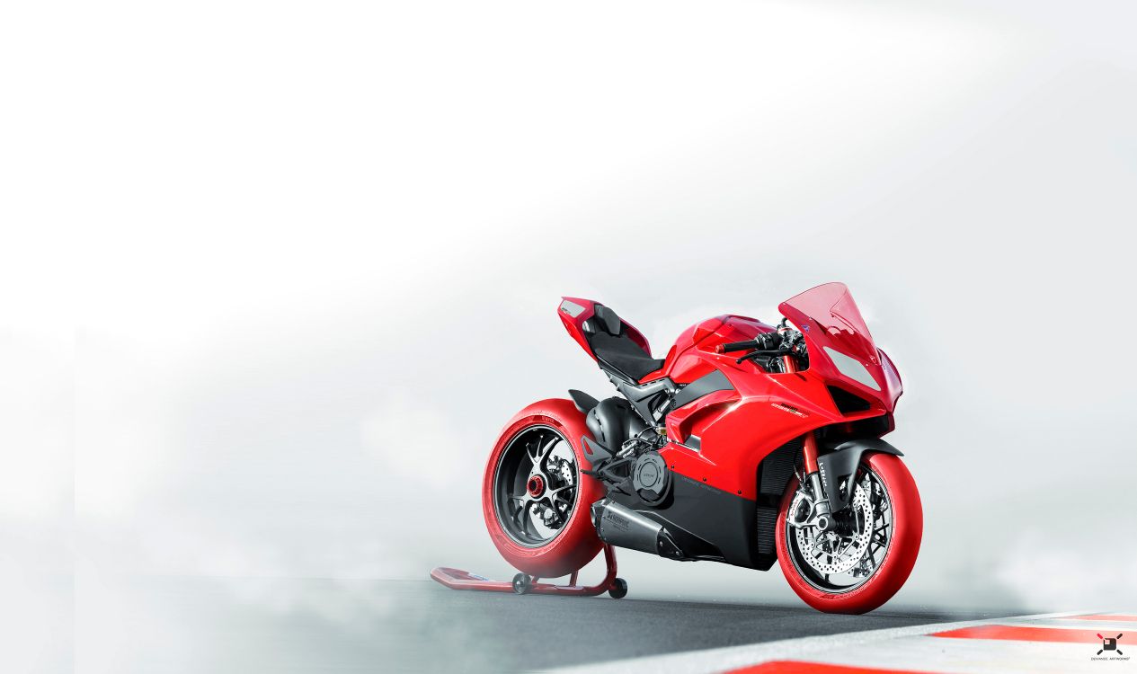 Обои дукати 1299, ducati, дукати 1199, мотоцикл, красный цвет в разрешении 3840x2275