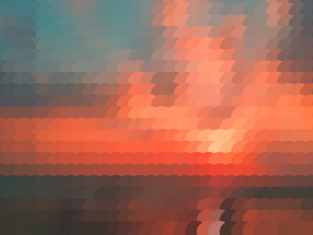 Обои текстура, Апельсин, красный цвет, послесвечение, горизонт в разрешении 1920x1440