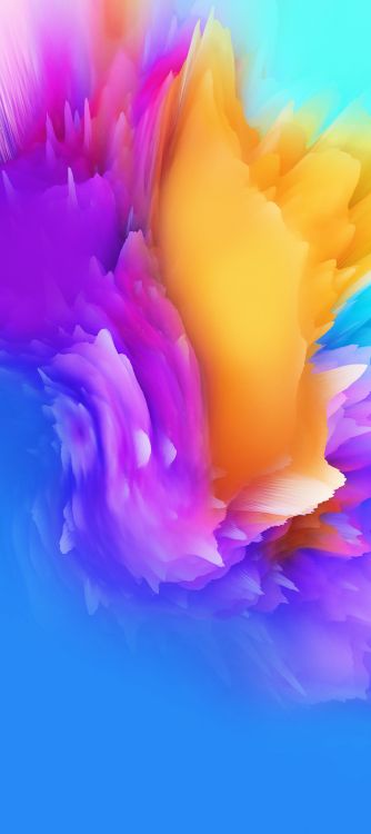 Обои цветок, Фиолетовый, лепесток, пурпур, синий в разрешении 720x1612