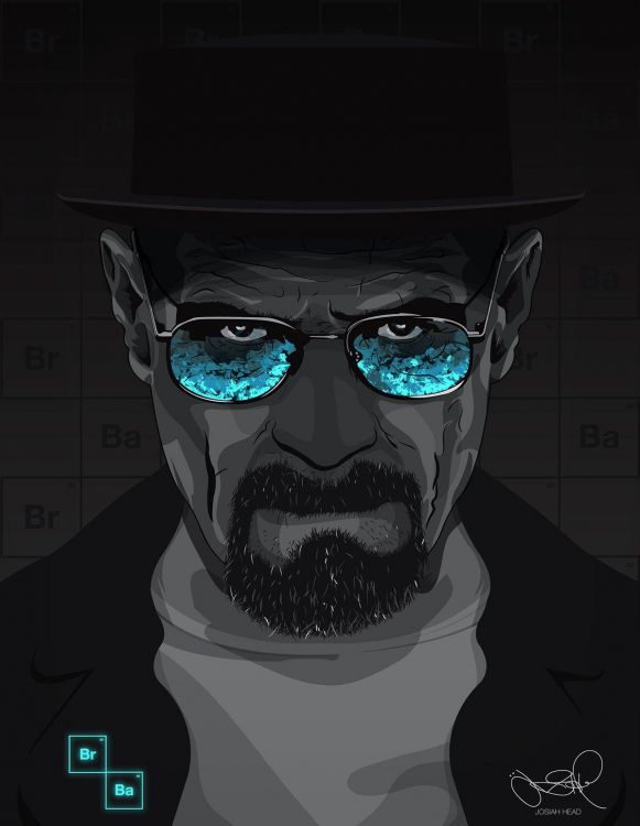 Обои Во все тяжкие, Гейзенберг Уолтер Уайт, Уолтер Уайт, Майк Эрмантраут, АМЦ в разрешении 1200x1547