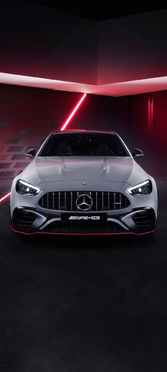 Обои mercedes benz, mercedes benz c class, легковые автомобили, автомобиль среднего размера, Мерседес АМГ в разрешении 1080x2400