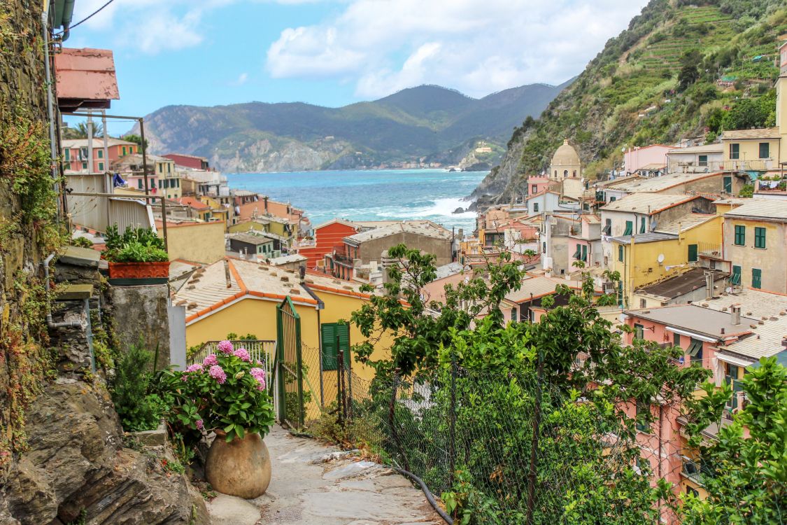 Обои Вернацца, Венеция, город, городок, свойство в разрешении 3000x2000