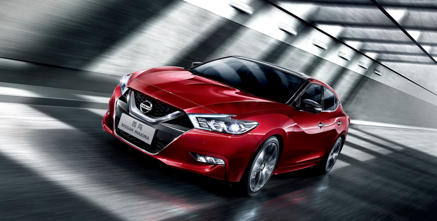 Обои 2016 Ниссан Максима, Ниссан Чима, Ниссан, авто, седан в разрешении 4096x2072