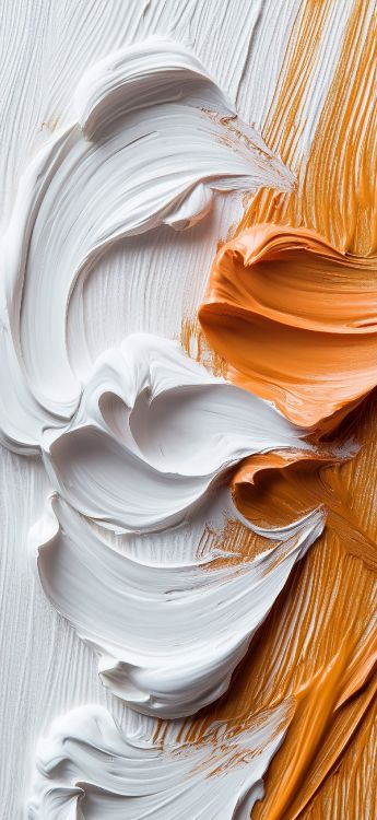 Обои крупный план, датский дог, Лев, иллюстрация, Оранжевый цвет в разрешении 1476x3200