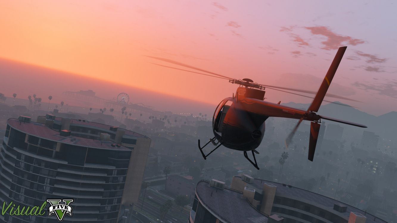 Обои самолет, воздушное путешествие, полет, авиация, вертолет в разрешении 3840x2160