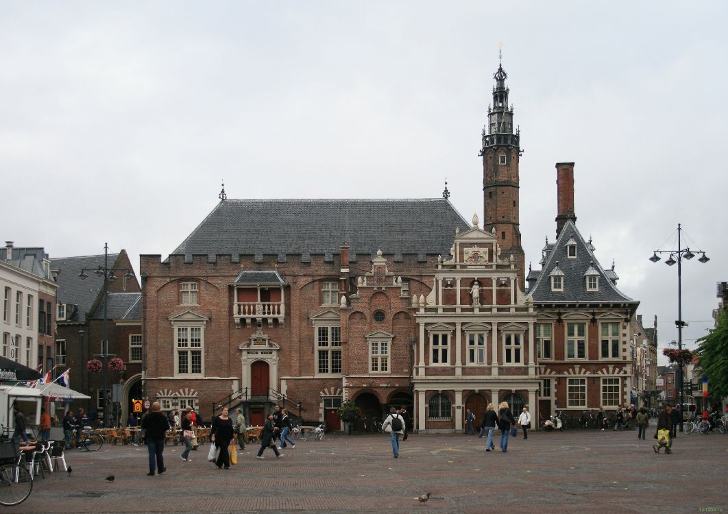 Обои мэрия, Амстердам, город, городская площадь, рыночная площадь в разрешении 3496x2468