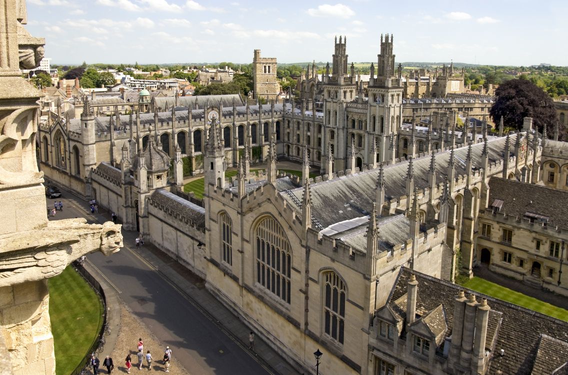 Обои Оксфордский университет, Университет, здание, город, историческое место в разрешении 3900x2574