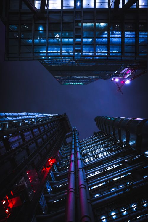 Обои свет, физика, пурпур, линия, здание в разрешении 4000x6000