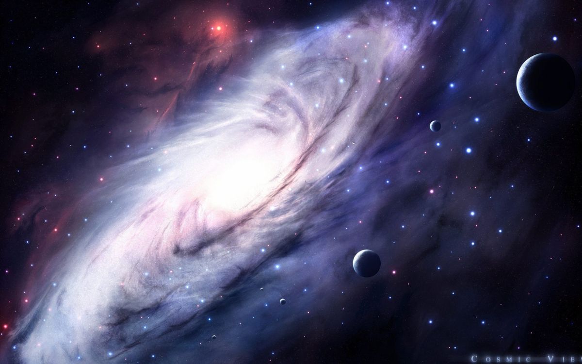 Обои Галактика, космос, космическое пространство, астрономический объект, туманность в разрешении 1920x1200